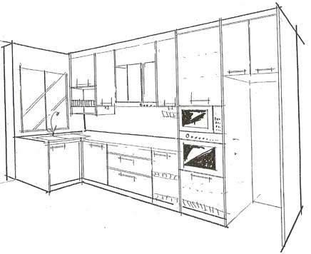 Shaped Kitchen Design Ideas on Kitchen Cabinets Design Online   Kitchen Photos